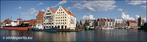 5. Danzig - eine Hafenstadt von der Wasserperspektive aus gesehen